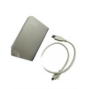 Western Digital External Hard Drive with USB Cable and Carrying Case 500 GB